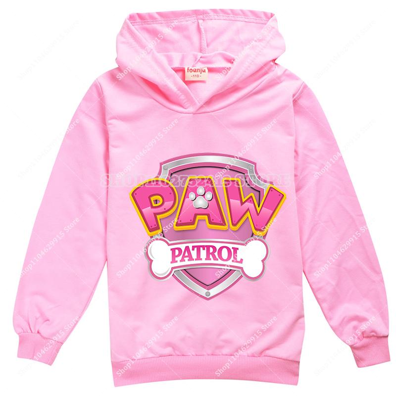 Autumn Pullover Hoodie, Sweet Cartoon Puppy With Headwear Graphic Print, Comfortable Long Sleeve Top For Kids School And Outdoor Sports Activities