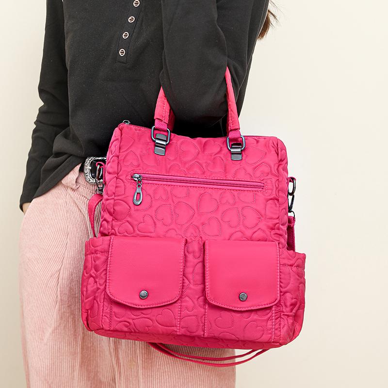 Женская многофункциональная сумка-рюкзак большой вместимости