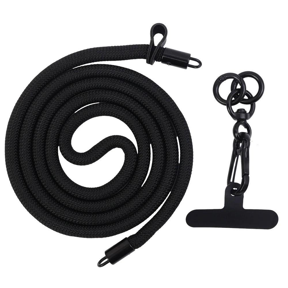 1 шт., вращающаяся застежка, ремешок для мобильного телефона, восхождение на шею, шнур, цепочка, ремешок для телефона через плечо