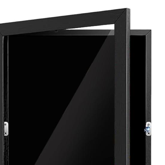 Эмалированный дисплей для булавок, большая емкость, пылезащитный, простой в установке, настольный, черный, настенный держатель для эмалированных булавок