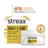 Streax Крем-гель для лица Bright & Shine 50 г для увлажнения, сияния и осветления кожи для ежедневного использования