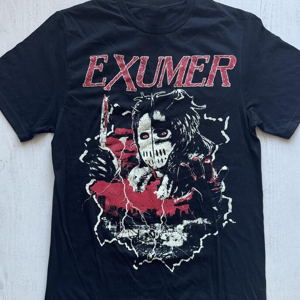 vtg EXUMER band album BLACK shirt Unisex All sizes S to 5Xl XA486