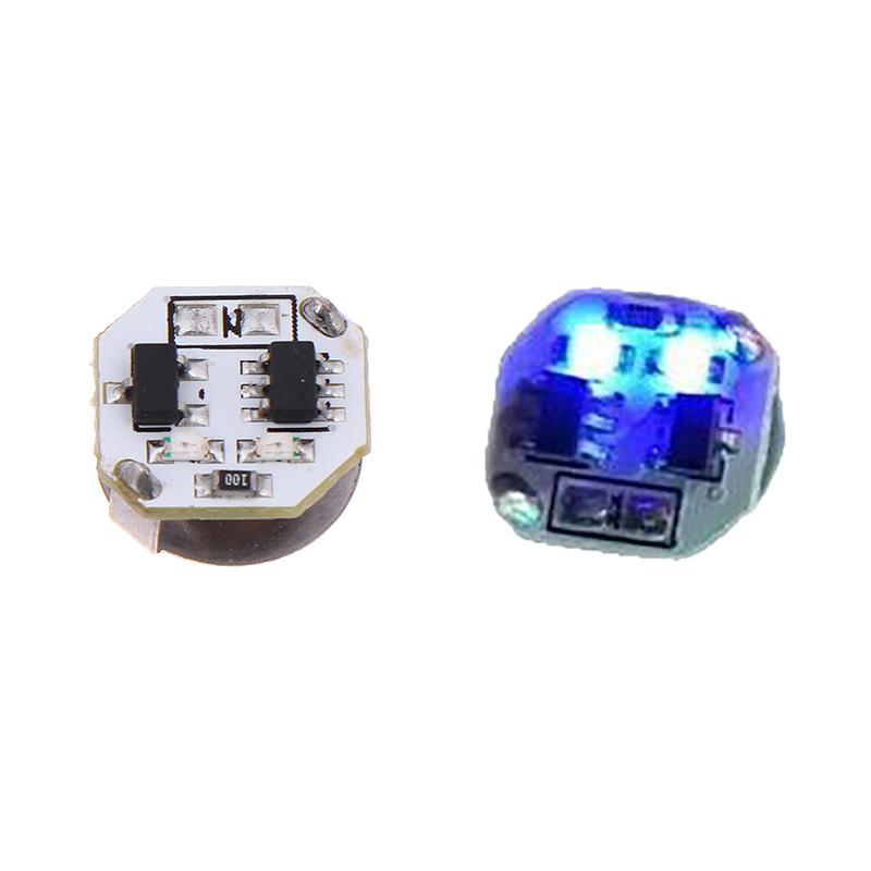 1 шт. Светодиодная лампа-магнетрон, моделирующая, светодиодная яркая беспроводная лампа, игрушки для DIY, модель, магнитные индукционные огни с кнопочной батарейкой + магнитом