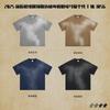 305 г/м² 100% хлопок стираная футболка с индивидуальным принтом мужские футболки персонализированная футболка
