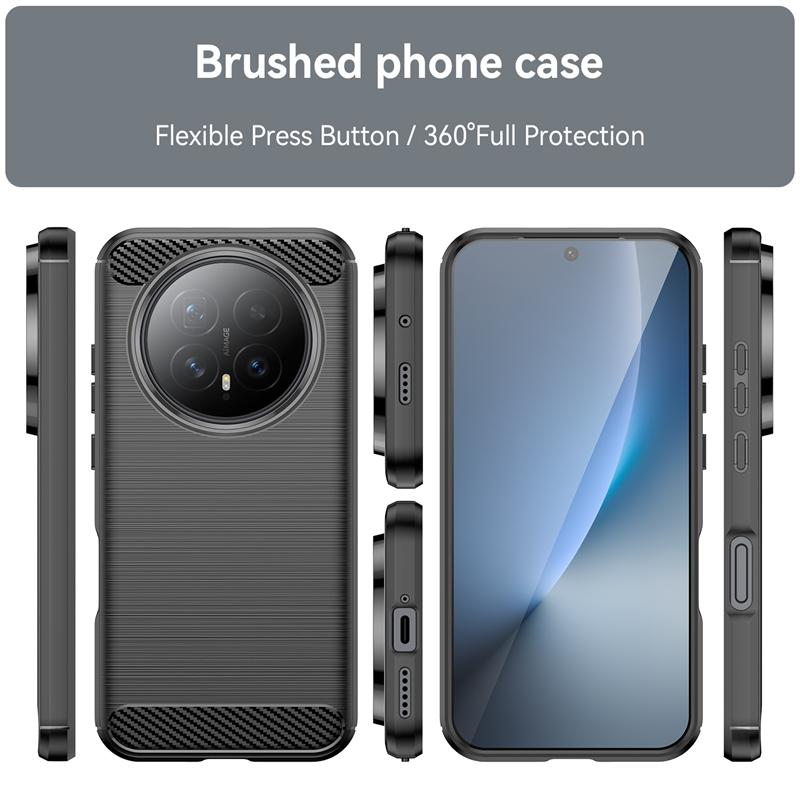 For Cover Honor Magic 8 Case Honor Magic 8 Pro Shockproof Anti-knock Soft Silicone Carbon Fiber Back Case For Honor Magic 8 Case
