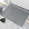 Bath Tub Shower Mat with Suction Cups Non-Slip Large Drainage Holes Design Wear Resistant