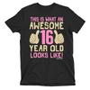 Подростковая футболка на 16-летие AWESOME 16 Year Old Gift Экологичная футболка