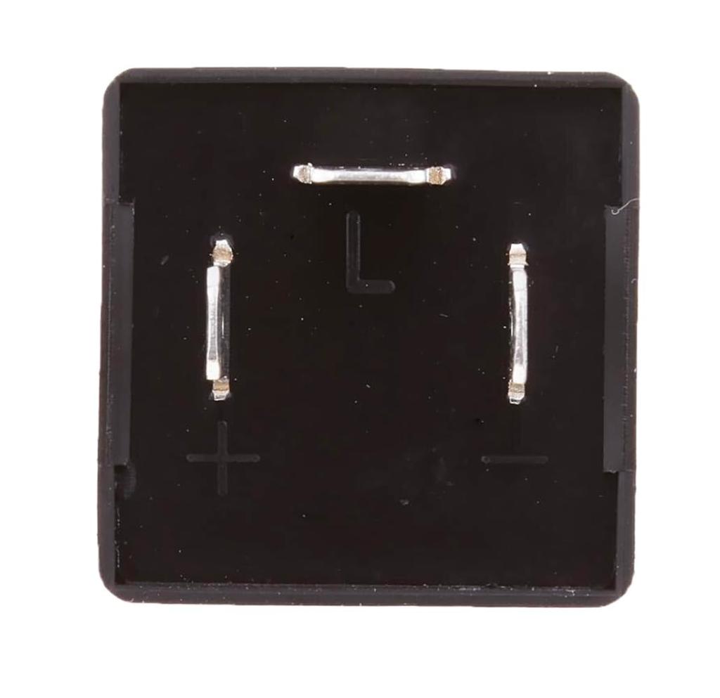 YFFSFDC Flasher Relay 3 Pin Turn Signal Relay CF14 Flash Speed Adjustable LED Flasher Relay for Motorcycle