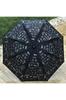 Unisex Black Math Umbrella