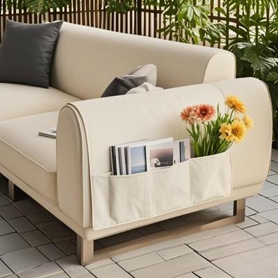 Органайзер на подлокотник дивана с карманами Сумка для хранения на подлокотник дивана-кресла Нескользящий подвесной диванный карман для пульта от телевизора, сумка для мобильного телефона