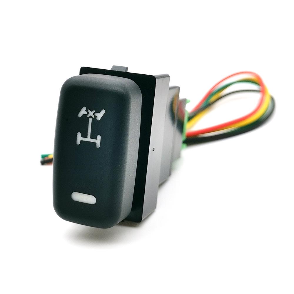 Светодиодные дневные ходовые огни и переключатель питания передних противотуманных фар для 06-12 Mitsubishi Outlander/Pajero