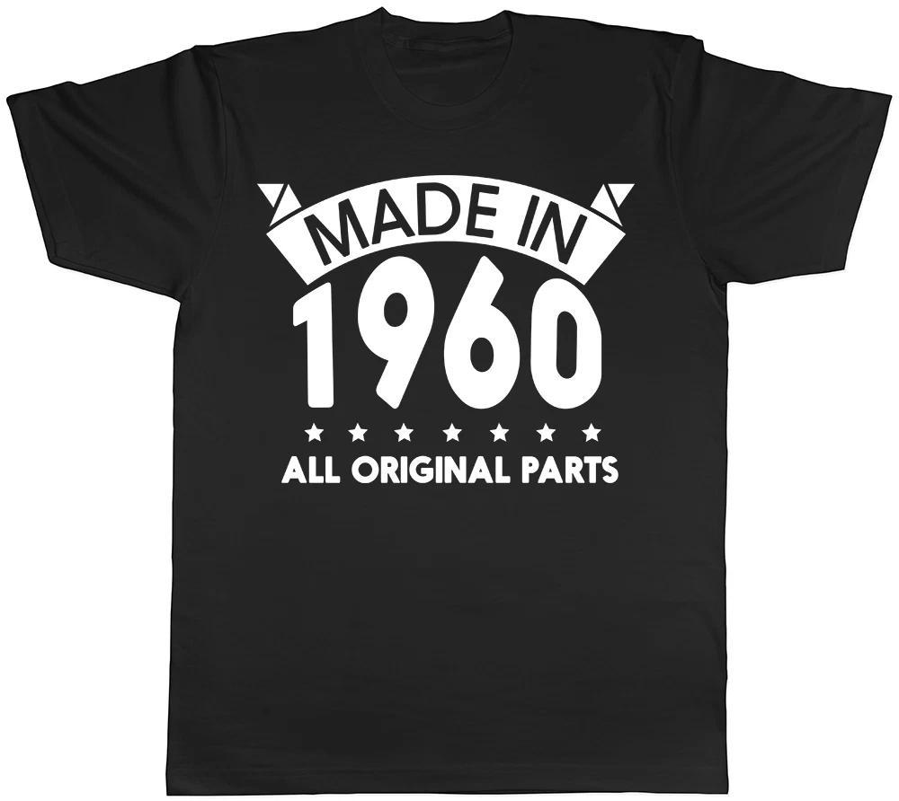 Made in 1960 All Original Parts Birthday Mens Short Sleeve T-Shirt
