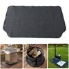 Under Grill Mat Heat Resistant Deck Protective Mat Outdoor Fireproof Grill Pads for Charcoal Gas Grills and Smokers