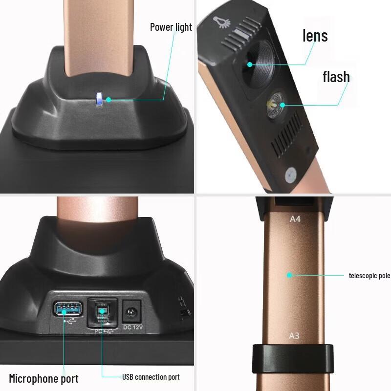 Eloam S1590A3AF 15MP A3 Portable Document Scanner CN plug (adapter included)