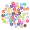 50Pcs Round Plastic Number Tags Plastic Number Labels for Beekeeping Livestock Farming 1 50