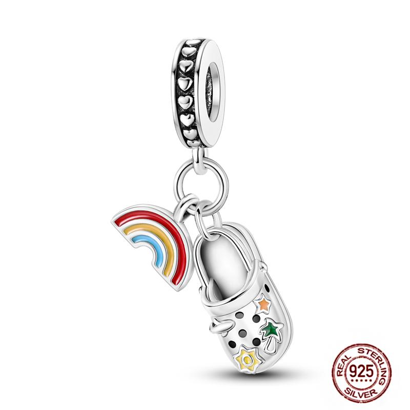 Ежедневные статьи Медные розовые парфюмерные шармы Камера Гантель Смарт-часы Бусины Подходят для оригинальных браслетов DIY Ювелирный подарок