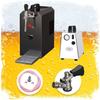 Tireuse À Bière - ICH-ZAPFE - JET 30 - 35 L/h - Refroidissement Jusqu'au Robinet - Portable (valise)
