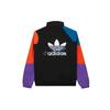adidas Мужская флисовая куртка Originals PT3 с полумолнией, цвет Черный Радужный, FM3680