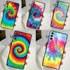 Чехол Trippy Tie Dye Hippie Art для Samsung Galaxy S22 S23 S24 Ultra Note 20 10 S8 S9 S10 Plus S21 S20 FE, мягкий чехол