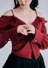 BYSEOWOO Sophie Off-Shoulder Blouse (Wine)