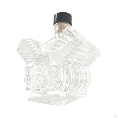 Бутылка для виски в форме двигателя V8, диспенсер для вина, для ликера, бренди