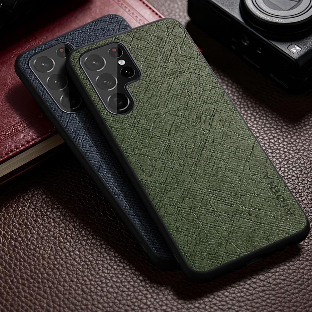 Minimalist Luxury Style Phone Case for Samsung for Galaxy S23 S22 S21 S20 Ultra Plus FE Scratch-resistant Protection for Galaxy S23 Ultra Case