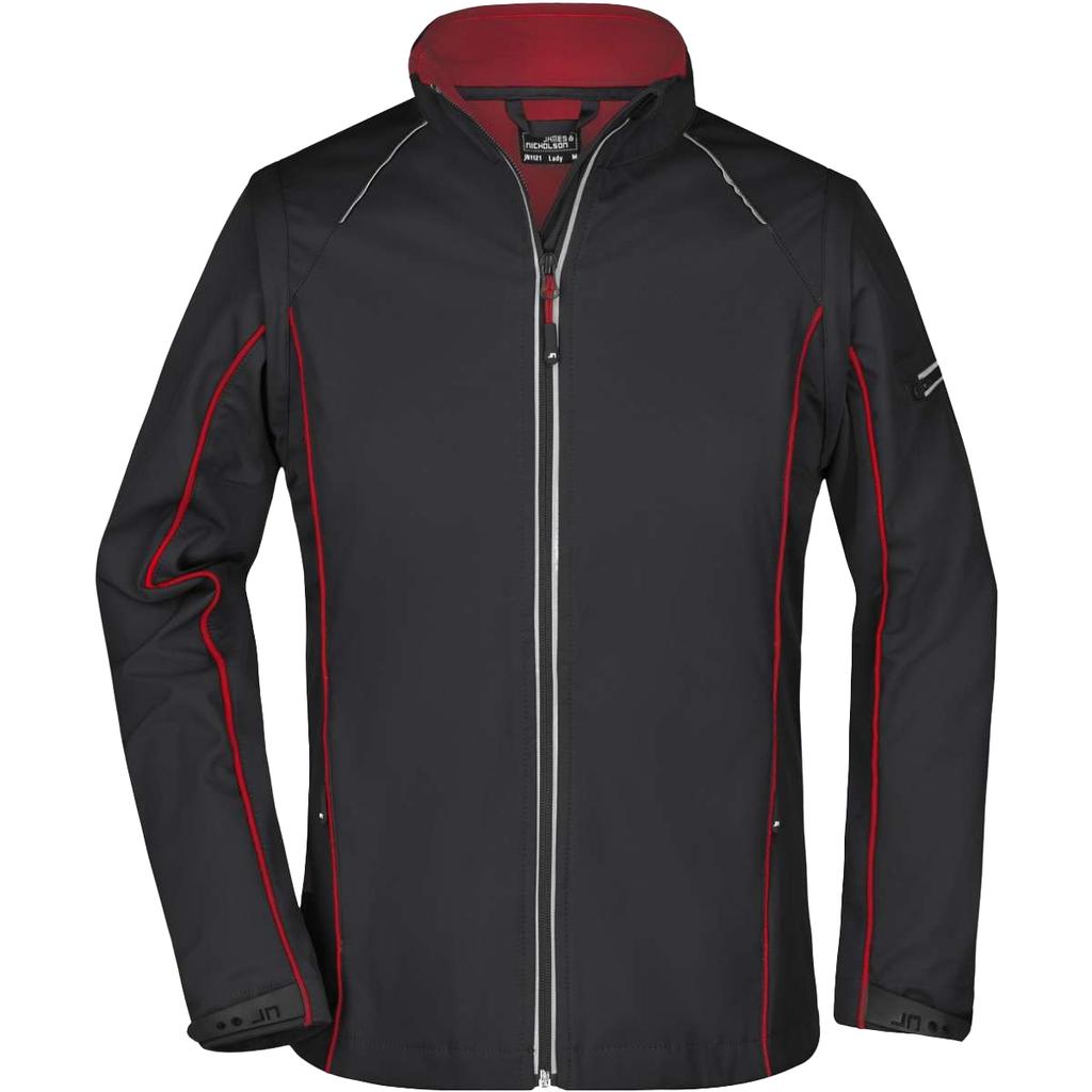James and Nicholson Womens/Ladies Zip-Off Soft Shell Jacket