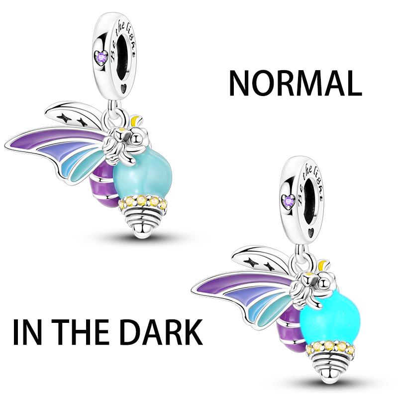 New Copper Charms Beads Trinket Butterflies Hat Pendants Fit Original Bracelet Necklace For Women Diy Jewelry Gift