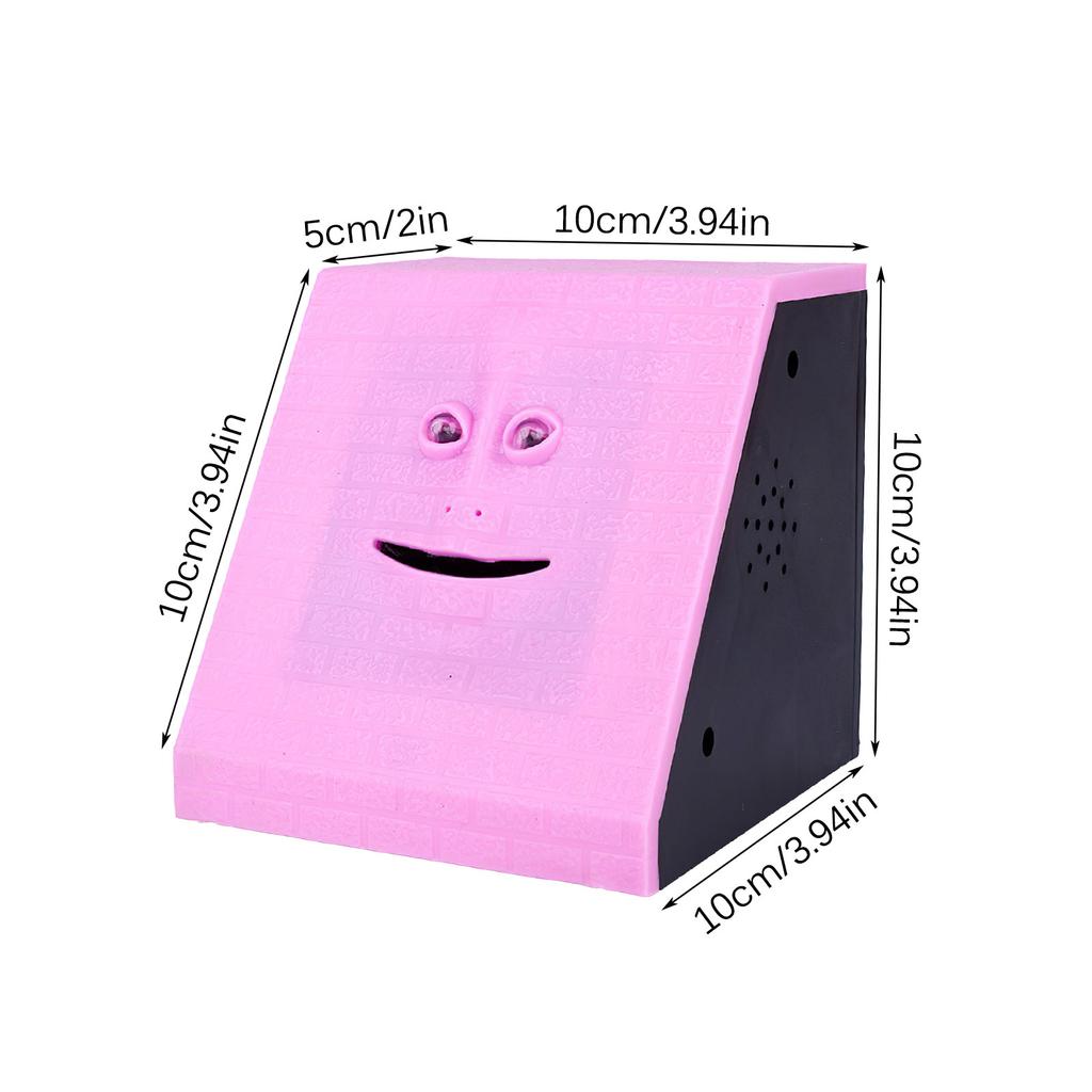 Money Eating Coin Bank Monkey Saving Box Automatic Coin Eating Savings Piggy Bank Novelty Gift For Kids