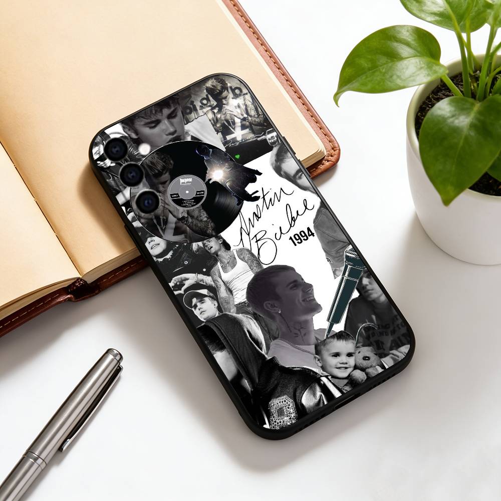 Крутой чехол для телефона Swag J-Justin B-Bieber для Samsung Galaxy A73, A72, A71, A70, A53, A52, A51, Другие, Мягкая черная крышка