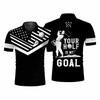 Golf Shirt Men's Summer Outdoor Sports T-Shirt Quick-Drying Casual Golf Shirt Fashion Printed Top