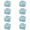 JEJ Astage Лесной Ящик-холодильник, Селадоновый Синий, 5 л, Набор из 8 штук