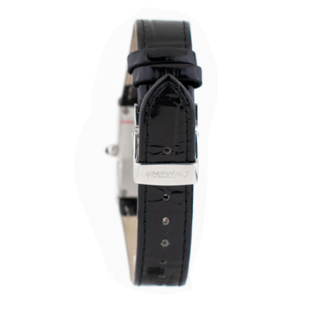 Zegarek CHRONOTECH CT7017L-04. Kwarcowy, Kolor czarny. Kobieta.