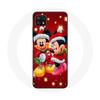 Case - Maniacase - Samsung Galaxy A22 5G - Mickey Mouse and Minnie Mouse - Soft - Black