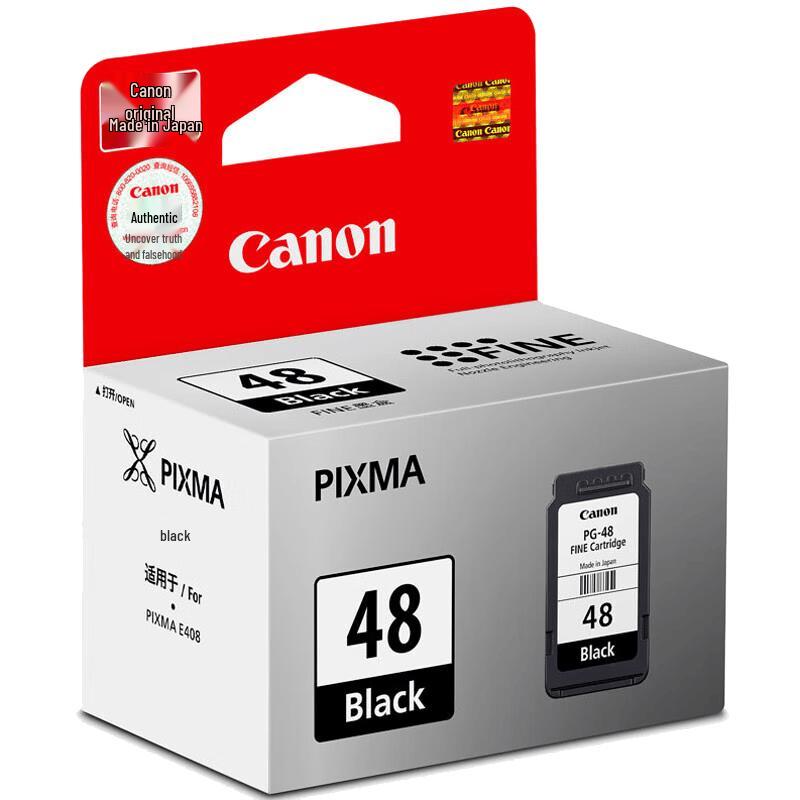Canon Оригинальный черный картридж PG-48