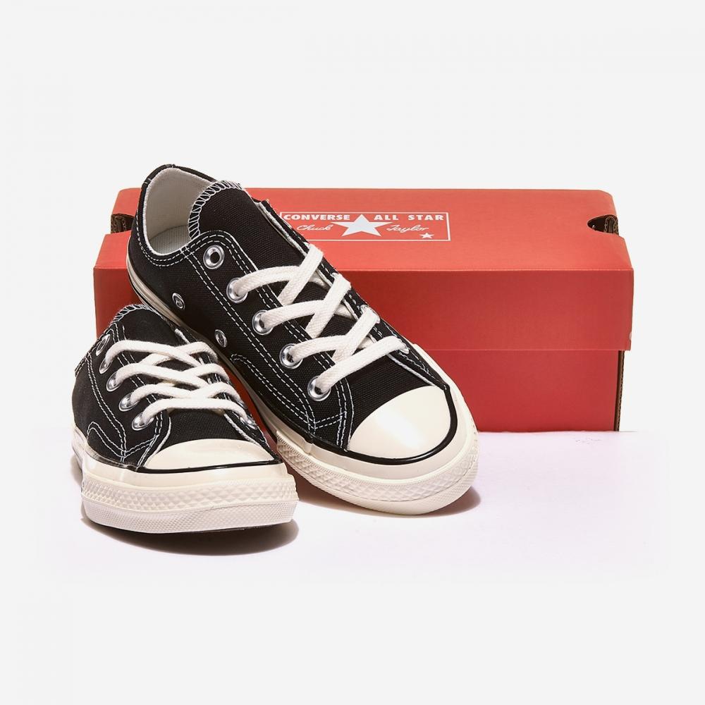 Converse Chuck 70 Ox  Black Black Egret 