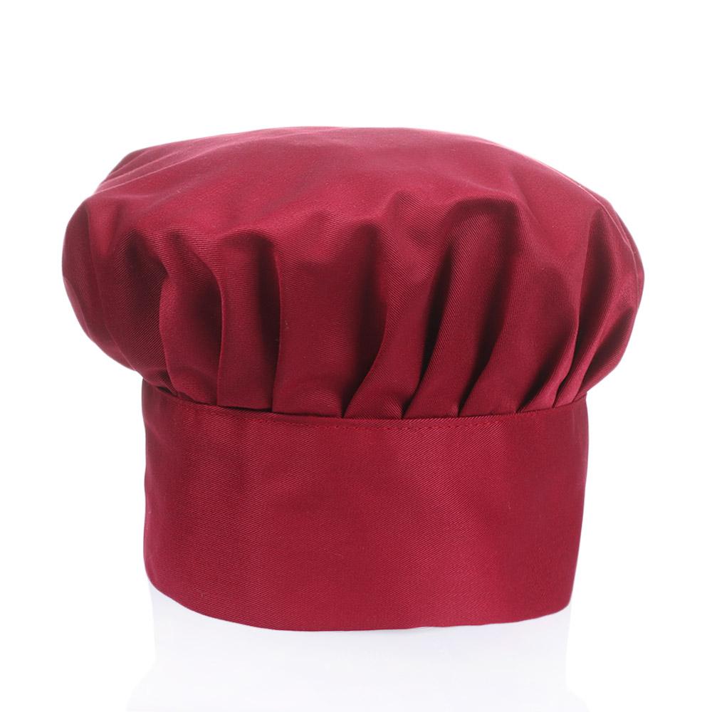 Men Women Cooking Kitchen Working Cap Chef Hat Adjustable Uniform Hat