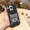 M-Metal B-Band D-Death Чехол для телефона For iPhone 17,16,15,14,13,12,11 Plus,Pro Max,XS,Разноцветный Серебристый Чехол для телефона Funda Cover