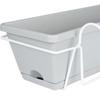 Window Box Planter Outdoor Wall Planter Railing Planter Pot Hanging Balcony Planter for Patio