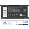 56WH 33YDH Laptop Battery for Dell Inspiron 17 7000 7773 7778 7779 7786 G3 15 3579 3779 15 7577 G5 5587 G7 7588 Latitude 13 3380 14 3490 15 3590 3580