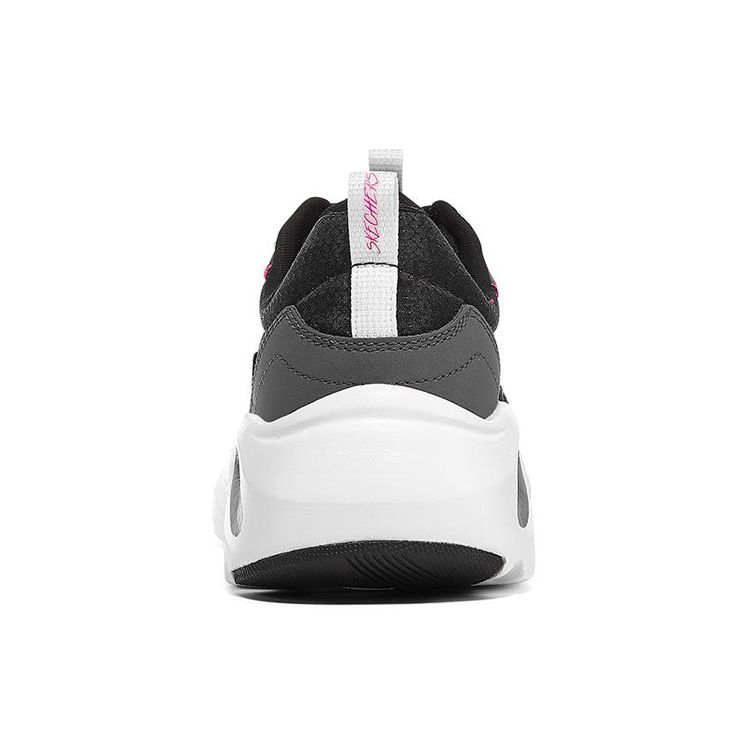 Skechers Кроссовки Stamina Airy Wing Ткань Синтетическая кожа Модные Уличные Повседневные Низкие Папины кроссовки Женская кроссовка Черный Белый 896003-BKW