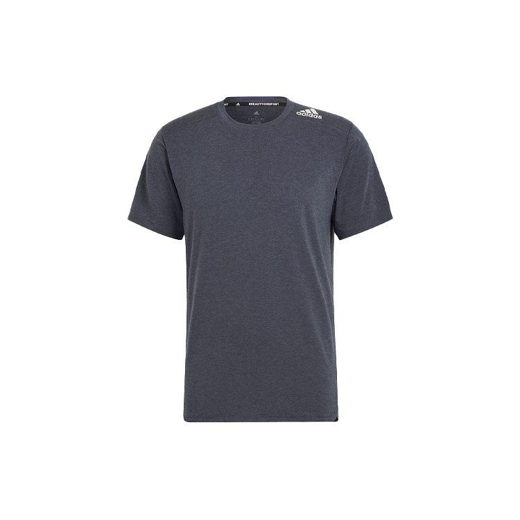 Adidas T Shirts Men's Gray Crew Neck Moderate HB9205