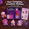 Handmade Glowing Fantasy Spirits DIY Bead Kit Tiny 3D Bead Pet Keychain Making Kit  Children