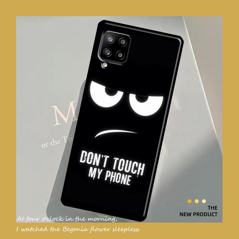 Чехол Don't Touch My Phone для Samsung Galaxy A54 A34 A52 A32 A22 A12 A13 A14 A23 A33 A53 A73 A51 A71