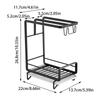 Органайзер для сушки посуды Кухонный держатель для кухонных принадлежностей Сушилка Полка для хранения Губка Салфетка Полотенцесушитель
