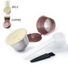 Многоразовые капсулы для кофе Dolce Gusto из нержавеющей стали, фильтры для кофе и молока, капсулы capsulas de cafe recargables dolce gusto