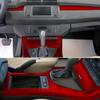 For BMW X5 E53 1999-2006 Interior Central Control Panel Door Handle 3D/5D Carbon Fiber Stickers Decals Car Styling