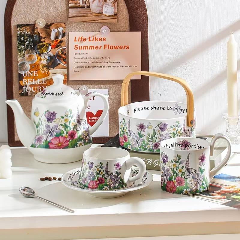 Керамический Чайник Для Заваривания Чая Бытовой Высокотемпературный Здоровый Чайник Одиночный Чайник Для Заваривания Чая Китайский Чайник Старомодный Прохладный Чайник Фарфор