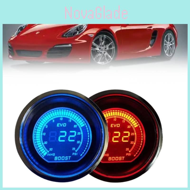 52mm Car Turbo Boost Display Electronic Gauge With High Accuracy Digital Lcd For Automotive Use