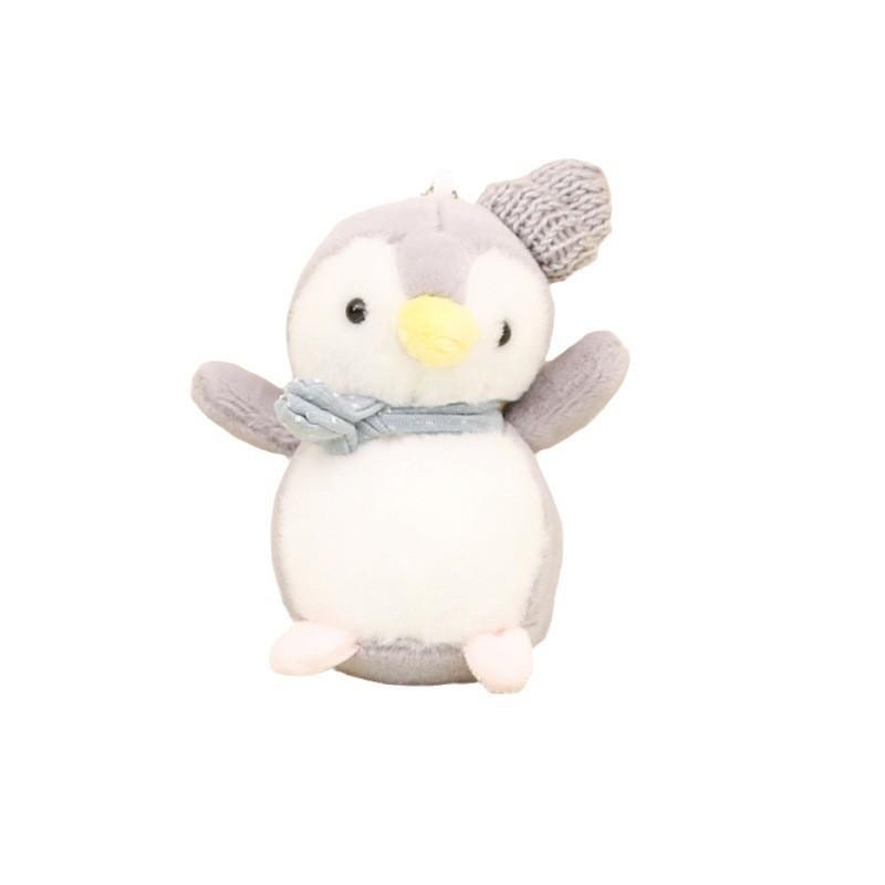 12cm Plush Penguin Keychain Lovely Pp Cotton Filled Penguin Doll Bag Accessory